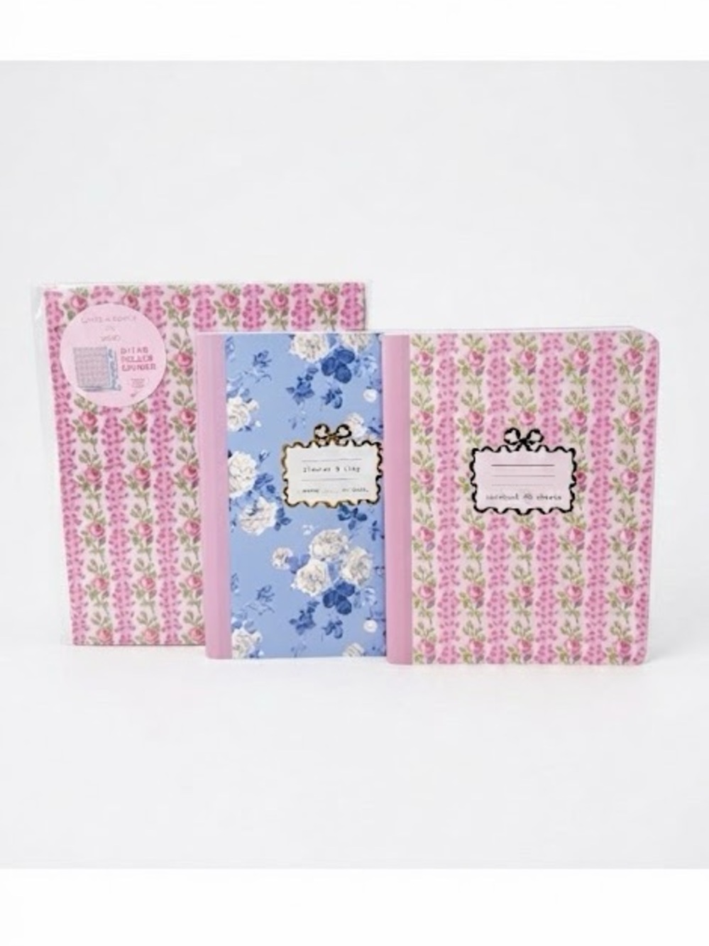 LoveShackFancy x Yoobi Composition Books and Dividers Tabs Set